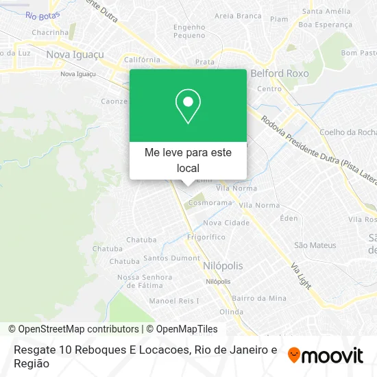 Resgate 10 Reboques E Locacoes mapa