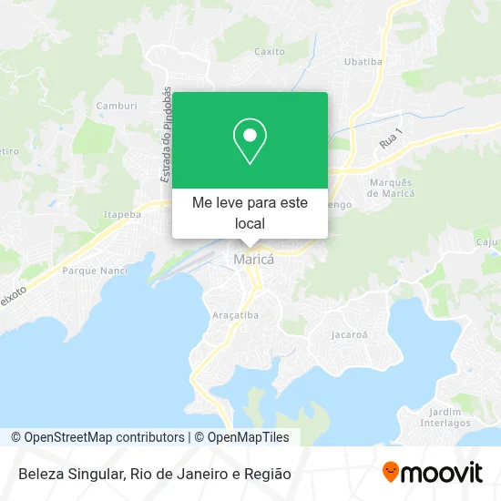 Beleza Singular mapa