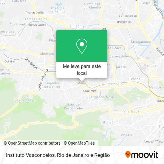 Instituto Vasconcelos mapa