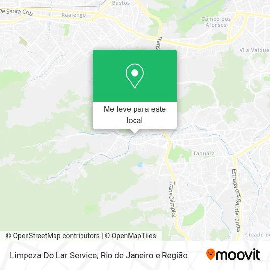 Limpeza Do Lar Service mapa