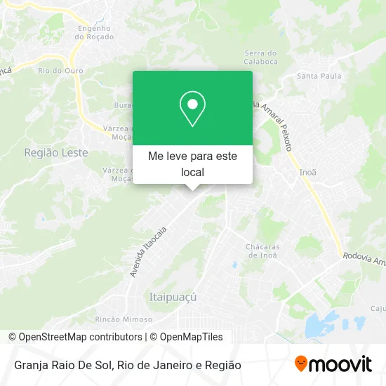 Granja Raio De Sol mapa