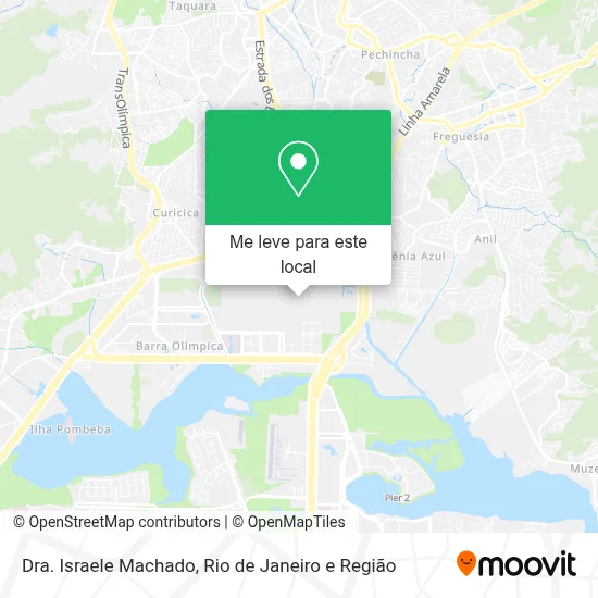 Dra. Israele Machado mapa