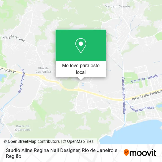 Studio Aline Regina Nail Designer mapa