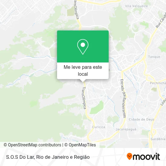 S.O.S Do Lar mapa