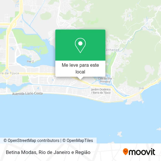 Betina Modas mapa