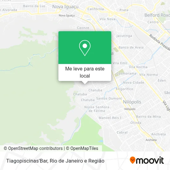 Tiagopiscinas'Bar mapa