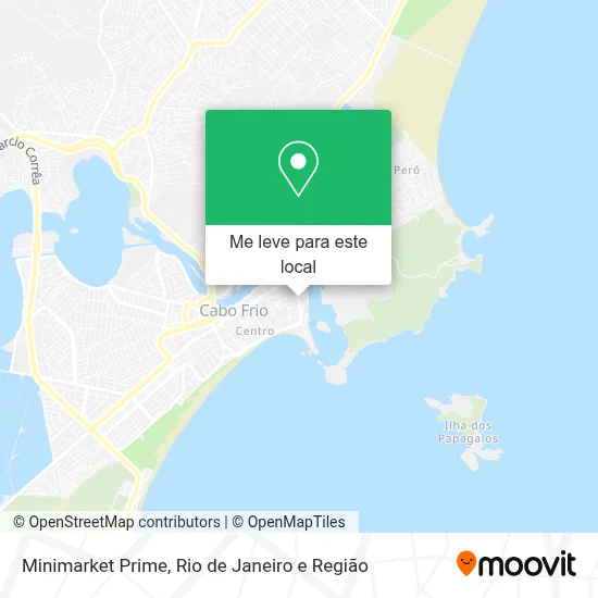 Minimarket Prime mapa