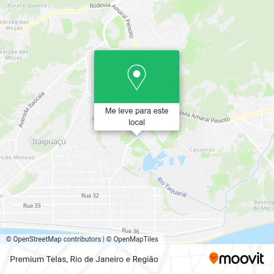 Premium Telas mapa