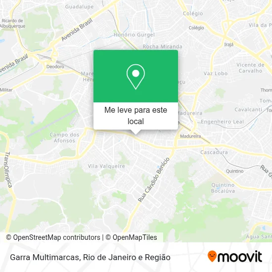 Garra Multimarcas mapa