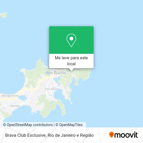 Brava Club Exclusive mapa