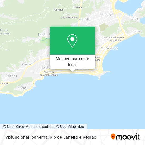 Vbfuncional Ipanema mapa