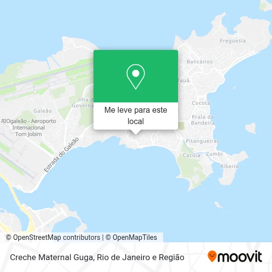 Creche Maternal Guga mapa
