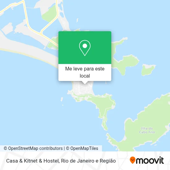Casa & Kitnet & Hostel mapa