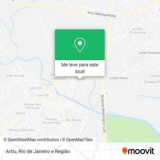 Artlu mapa