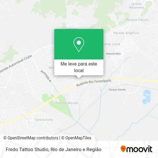 Fredo Tattoo Studio mapa