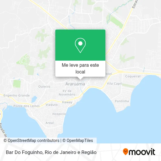 Bar Do Foguinho mapa