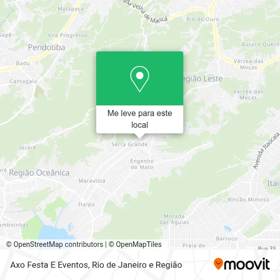 Axo Festa E Eventos mapa