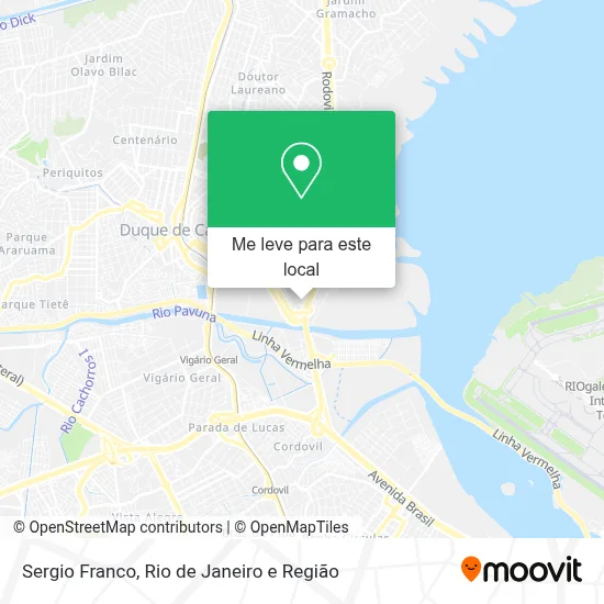 Sergio Franco mapa