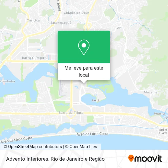 Advento Interiores mapa