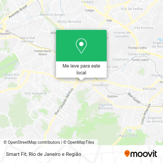Smart Fit mapa