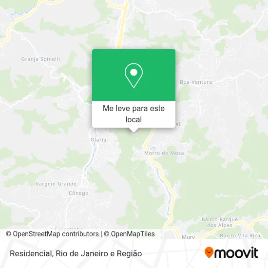 Residencial mapa