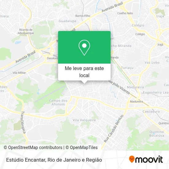 Estúdio Encantar mapa