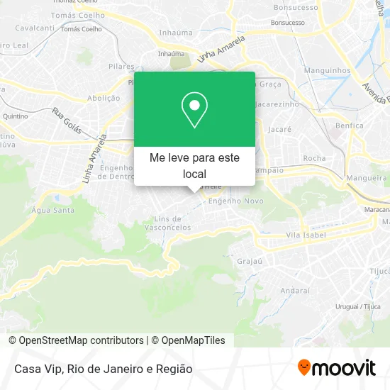Casa Vip mapa