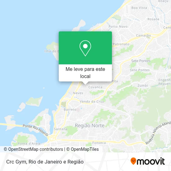 Crc Gym mapa