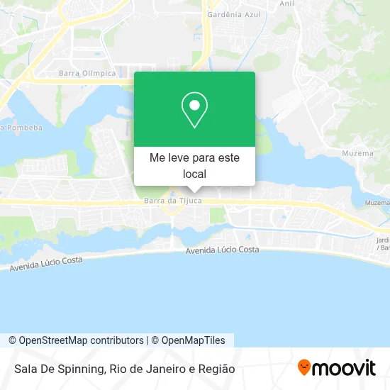Sala De Spinning mapa