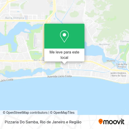 Pizzaria Do Samba mapa