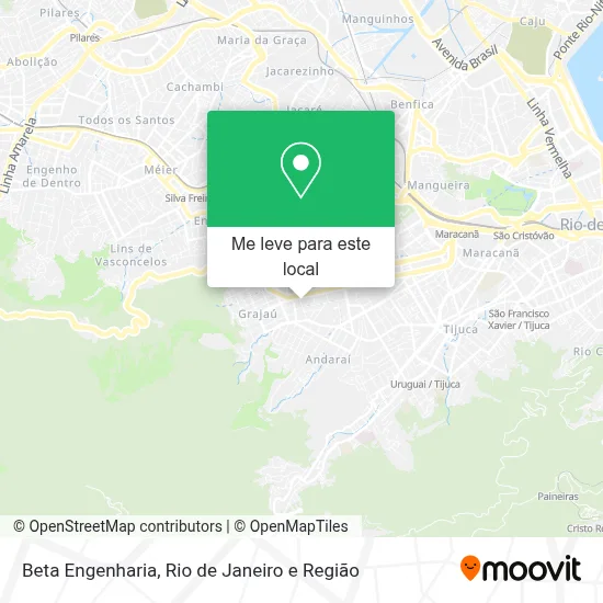 Beta Engenharia mapa