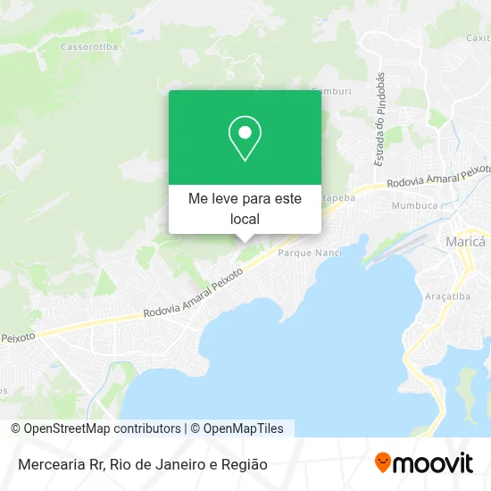 Mercearia Rr mapa