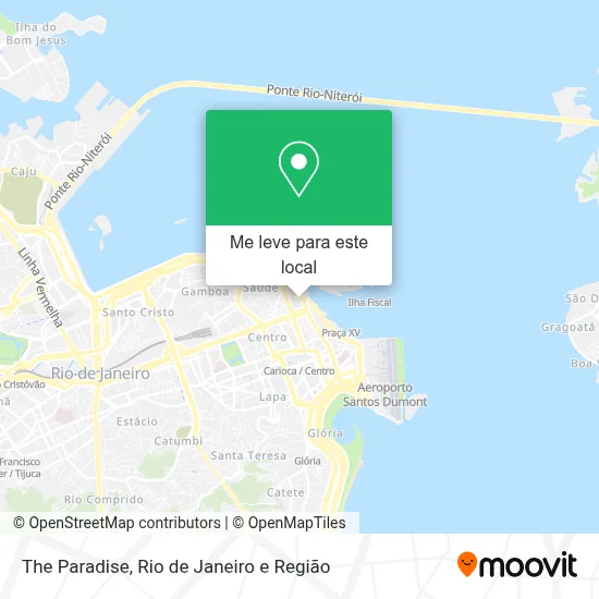 The Paradise mapa