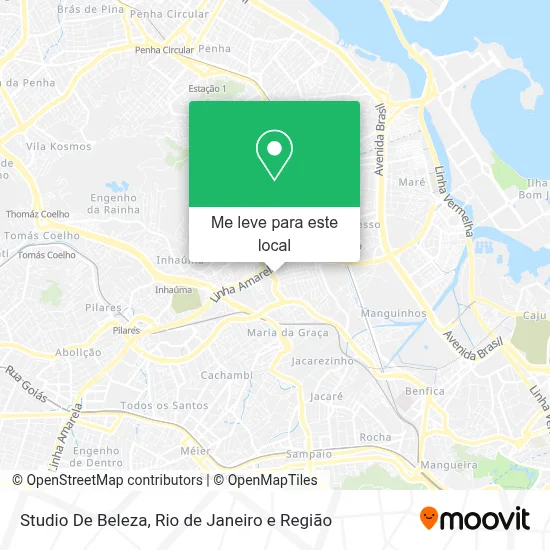 Studio De Beleza mapa