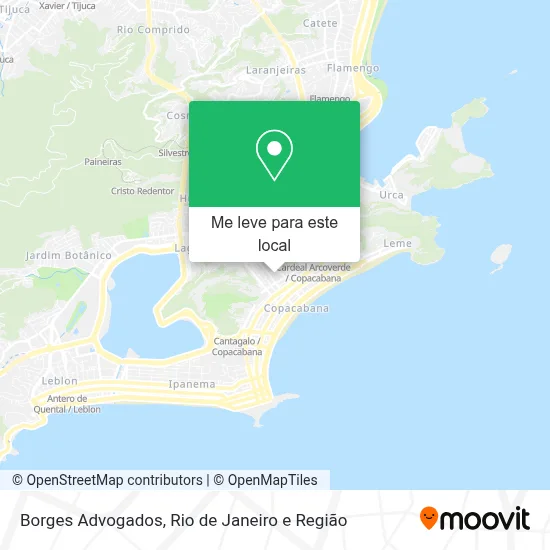 Borges Advogados mapa