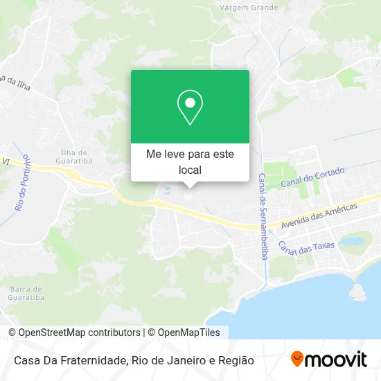 Casa Da Fraternidade mapa