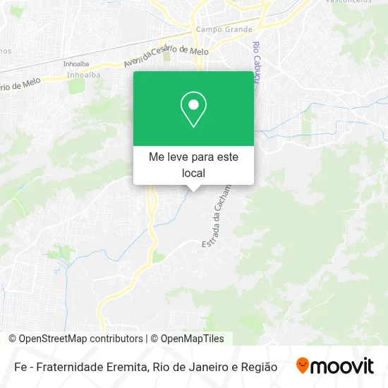 Fe - Fraternidade Eremita mapa