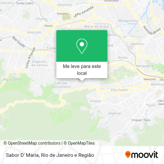 Sabor D' Maria mapa