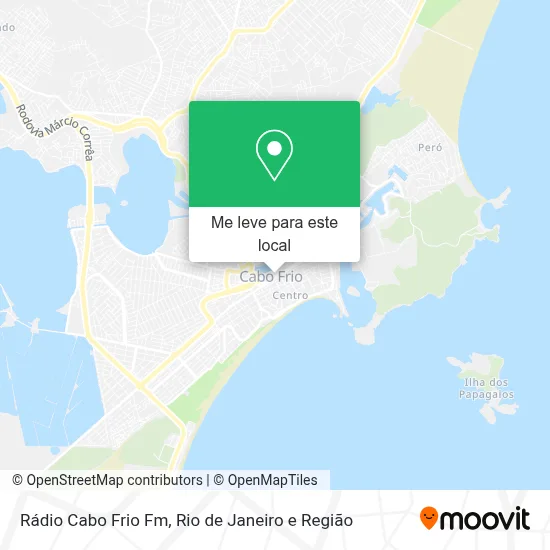Rádio Cabo Frio Fm mapa