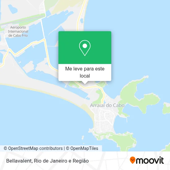 Bellavalent mapa