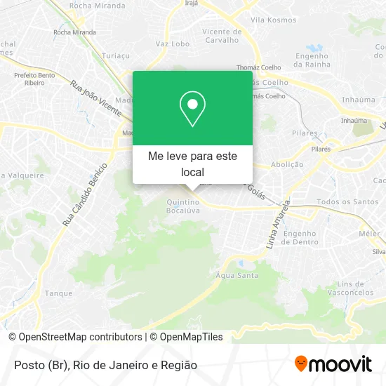 Posto (Br) mapa