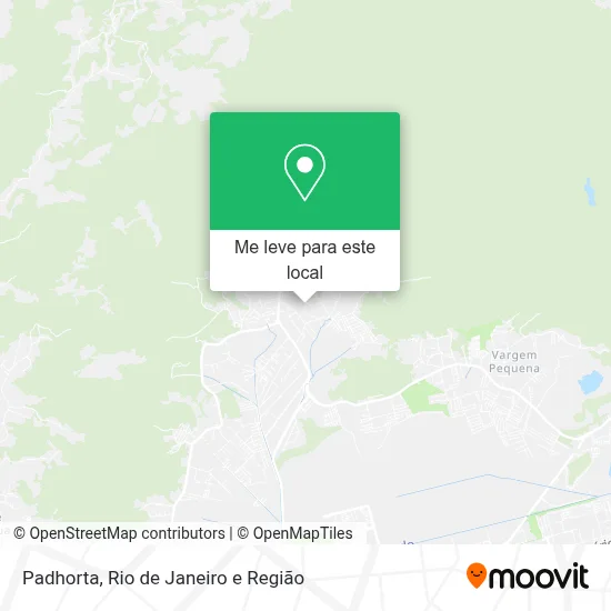 Padhorta mapa