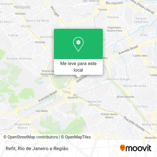Refit mapa