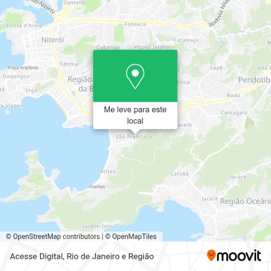 Acesse Digital mapa