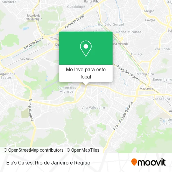 Ela's Cakes mapa