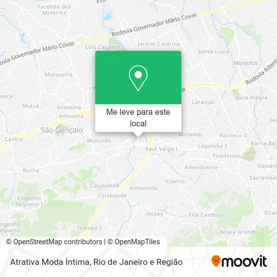 Atrativa Moda Íntima mapa