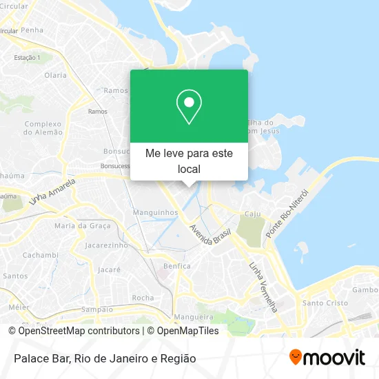 Palace Bar mapa