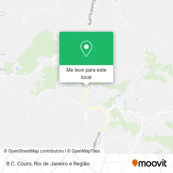 B.C. Couro mapa