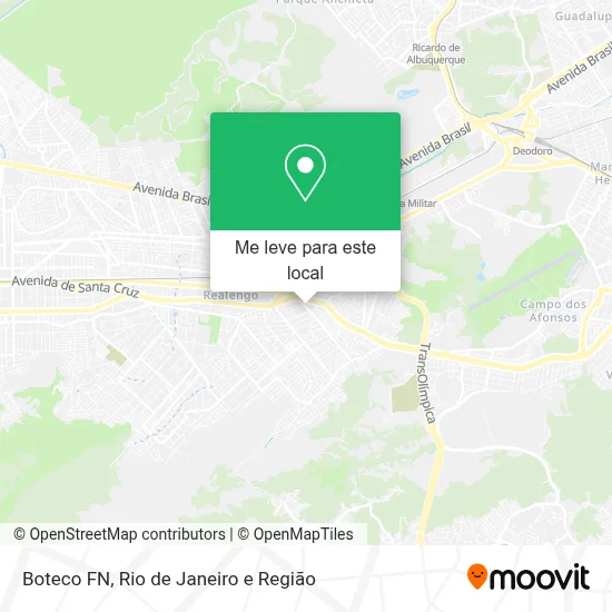 Boteco FN mapa
