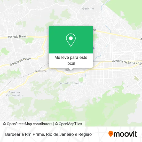 Barbearia Rm Prime mapa